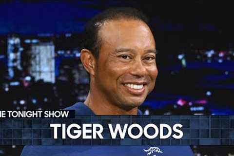 Tiger Woods Explains Viral Masters Tree Meme Backstory, Talks First Hole-in-One at Age 8