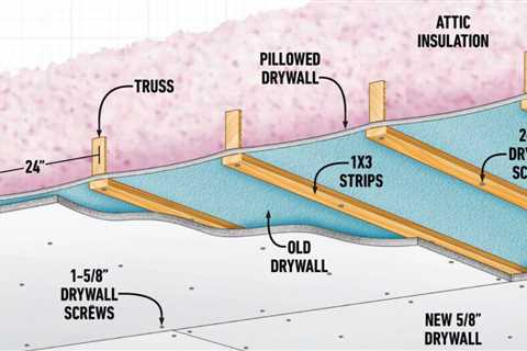 What should you do if your ceiling is sagging?