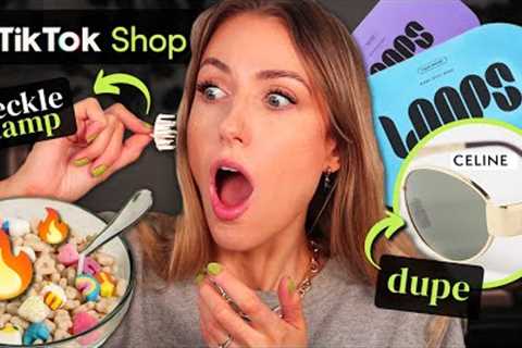 I Bought Everything VIRAL on TIKTOK SHOP - what's ACTUALLY worth buying??
