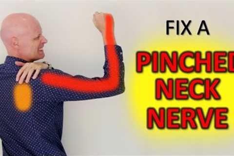 How To Fix A Pinched Nerve In Neck Causing Arm Pain or Rhomboid Pain
