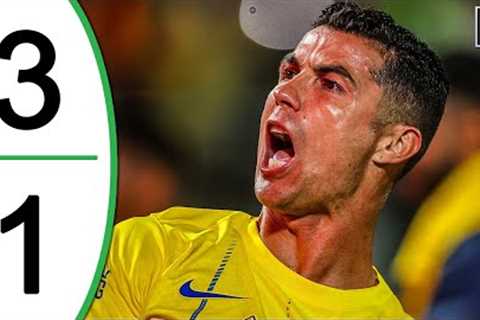 RONALDO Double GOALS - Al Nassr vs Al Khaleej 3-1 Highlights &amp; Goals 2024