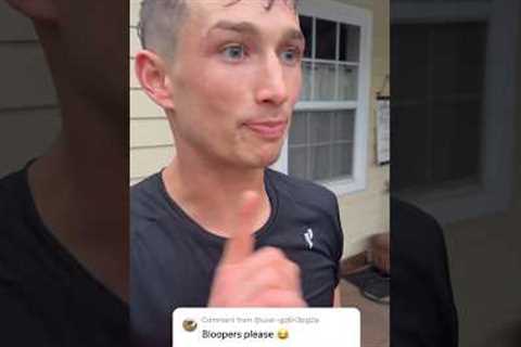 🏈SKIT BLOOPERS😂😂😂 #funny #football #sports #bloopers #comedyskit