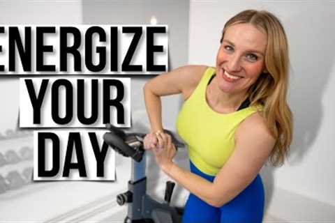 30-min ENERGIZE YOUR DAY HIIT CARDIO Indoor Cycling Class
