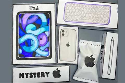 🍪Paper 🍪Paper DIY🍪Apple products unboxing✨|ASMR|✨ DIY🍪Apple products unboxing✨|ASMR|✨