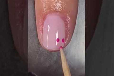 Use Toothpick For Heart Nail Art ✔️💖 #shorts #heart