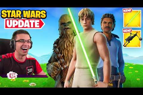 New Fortnite Star Wars Update!