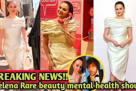Selena Gomez looks DROP D€AD GORGEOUS at the rare beauty mental health summit in New York ..