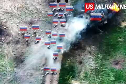 Horrifying Moment! Ukrainian Forces Wipe Out 1,030 Russian Troops, 47 ACVs, 23 Tanks in Just 24 Hour