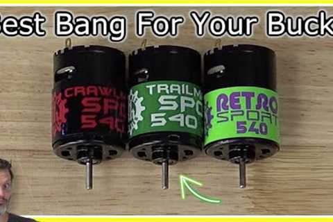 Budget-Friendly Power Trio: Explore Holmes Hobbies' Sport Motors for Every RC Adventure!