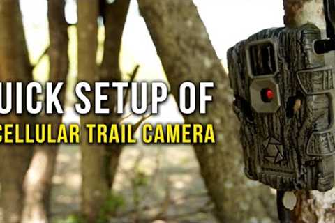 How To Setup a Stealth Cam Fusion Cellular Trail Camera