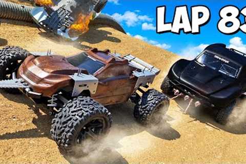 We Built Weapons on RC Cars &amp; Battled in a DEATH RACE!