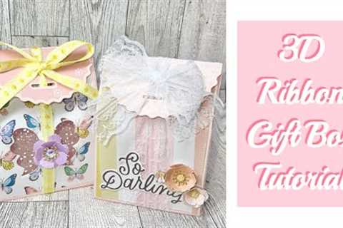 3D Ribbon Gift Box ft Scrap Diva Designs