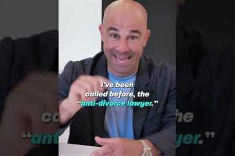 I'm the anti-divorce divorce lawyer, but... #shorts