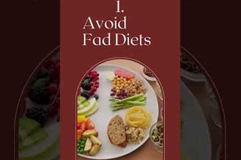 Why Fad Diets Don't Work: The Truth About Sustainable Weight Loss.Healthy Eating for Lasting Results