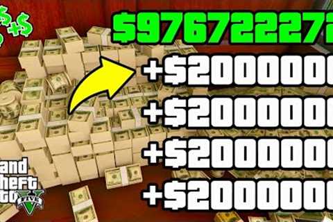 EASIEST WAYS to Make Money FAST Right Now in GTA 5 Online! (Best Ways to Make MILLIONS!)