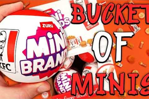 Hunting for the Last 5! KFC Mini Brands Full Case Opening