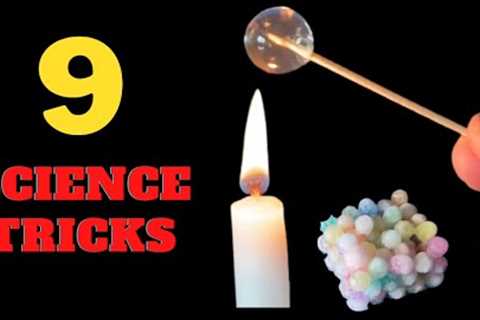 9 Amazing Science Experiments And Magic Tricks To Surprise Your Friends | Experiments To Do At Home