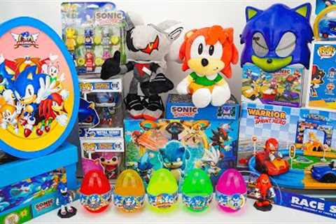 Sonic The Hedgehog Toys Unboxing ASMR | Easter Sonic Eggs Surprise, Classic Amy Rose, Infinite Plush