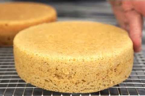 How to Get Flat Cake Layers