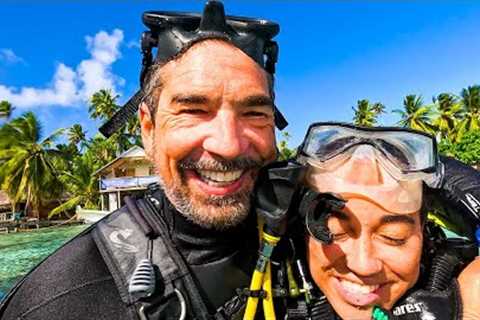 SV Delos Takes us Diving (With Sharks)!