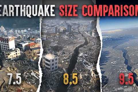 Earthquake Size Comparison