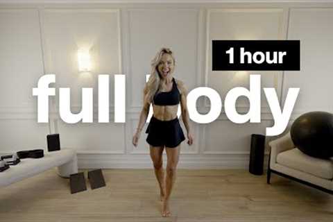 1 hour bodyweight full body workout | Calisthenic clusters