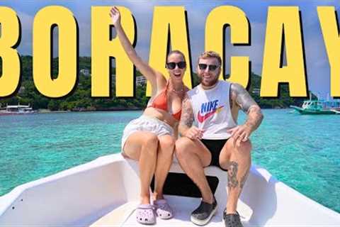 Boracay's AMAZING Island Hopping Tour 🇵🇭 (50FT cliff Jumping)
