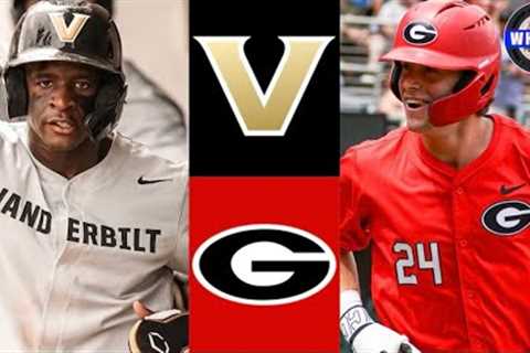 #17 Vanderbilt vs #19 Georgia Highlights (G3) | 2024 College Baseball Highlights