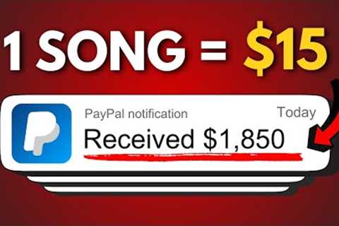 Get Paid $1,850+ Listening To Music 🤑 How To Make Money Online