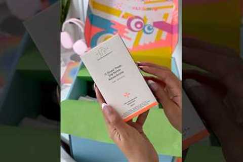 @officialcharlixcx #DreamTrackAI pr package unboxing 🩷 #aesthetic #skincare #asmr