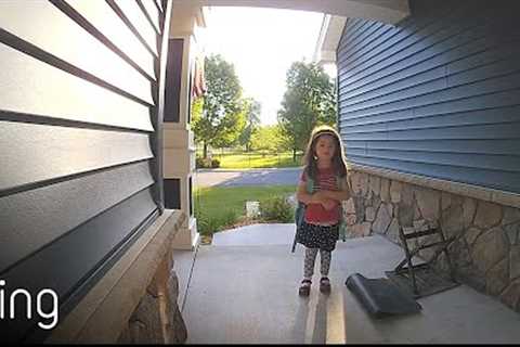 Deployed Dad Get's Messages Halfway Around The World From His Kids Via Ring Video Doorbell | RingTV