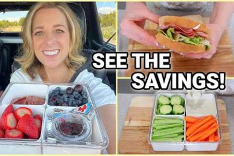 Packed Lunches Vs Fast Food: Frugal Road Trip Meal Prep!