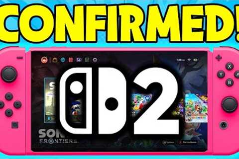 Nintendo Just CONFIRMED Switch 2 &amp; Implied It's Releasing This Fiscal Year!