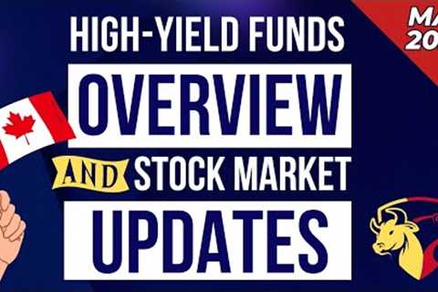 May 2024 High Yield Dividend Income Funds Overview &amp; Stock Market Update | Ep.49 (Canada)