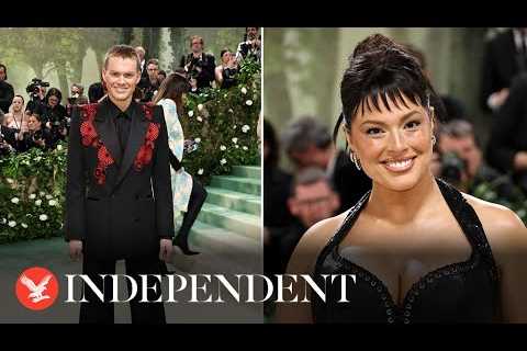 Live: Celebrities walk the red carpet for the 2024 Met Gala