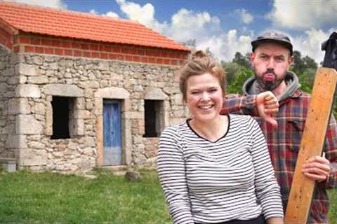I Knew This Wouldn’t Work | BUILDING A STONE CABIN TINY HOME