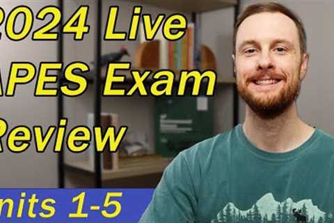 2024 APES Exam Live Review (Units 1-5)