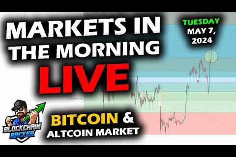 MARKETS in the MORNING, 5/7/2024, Bitcoin $63,500, Range Decision, DXY 105, Gold $2,319