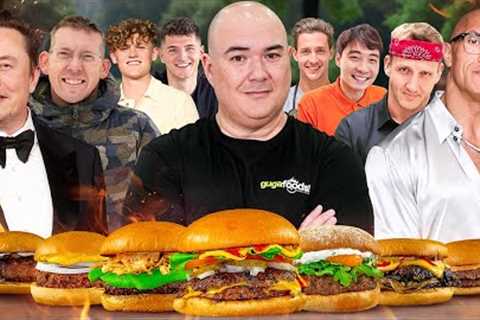 I cooked Superstars #1 Burger (ft. Everyone)