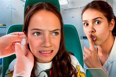 SHE SECRETLY pierced her EARS! *mom FREAKED out*