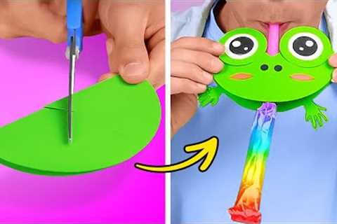 Awesome Paper Crafts &amp; Cardboard DIYs for School and Home 🌟🎨