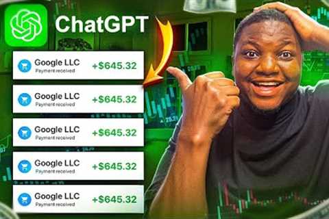 How To Earn $645.32 Per Month With ChatGPT For FREE (💰My 30days Results) | Make Money Online 2024