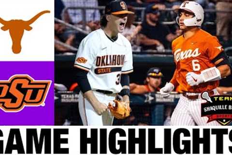 Texas vs Oklahoma State Highlights [CRAZY GAME] | NCAA Baseball Highlights | 2024 College Baseball
