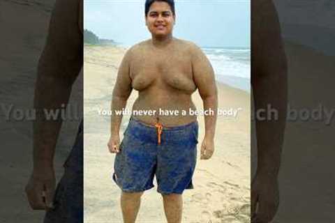 Beach body transformation 🇮🇳 #motivation #transformation #weightloss