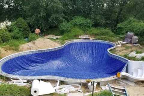 Man Builds Inground Pool By Himself