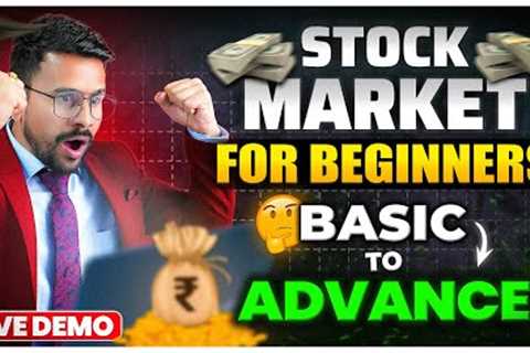 Share Market Basics For Beginners: Buy Your FIRST SHARE [LIVE DEMO] | Stock Market in Hindi
