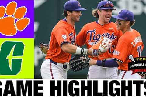 #2 Clemson vs Charlotte Highlights | NCAA Baseball Highlights | 2024 College Baseball