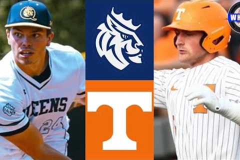 Queens vs #1 Tennessee Highlights | 2024 College Baseball Highlights