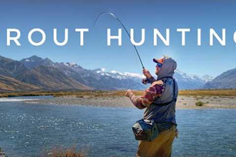 Fly Fishing Ultra Clear River for Large Trout.