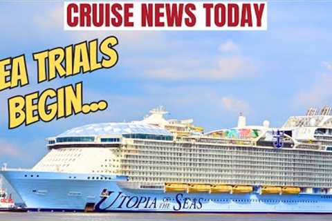 Next Mega Cruise Ship Starts Sea Trials, Ship Pulled from Australia